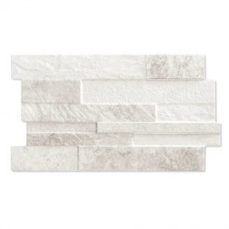 Veggflis <strong>Lowland</strong>  Hvit Matt 31x60 cm
